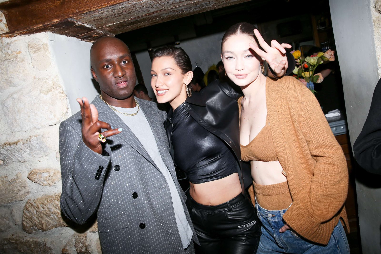 Gigi, Bella Hadid and more supermodels honor Virgil Abloh in Off
