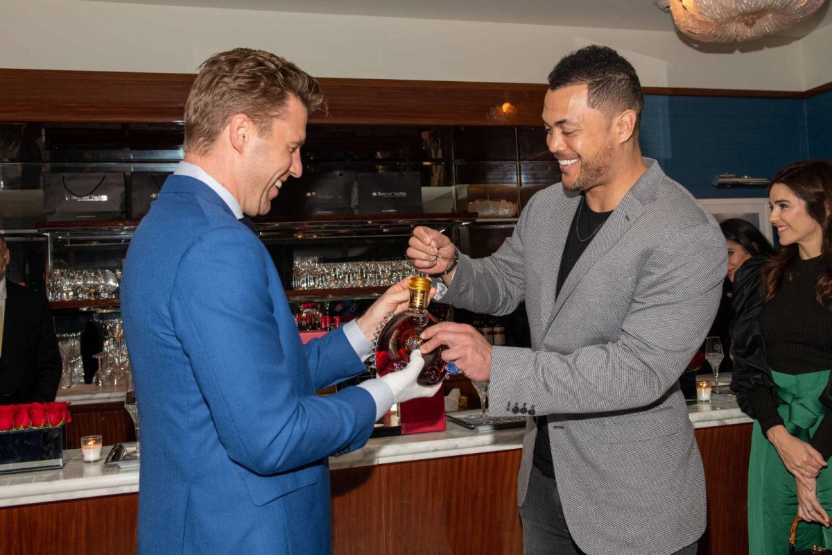 Haute Living Honors Giancarlo Stanton With Sunreef Yachts, XO And LOUIS XIII At Mr. C Coconut Grove