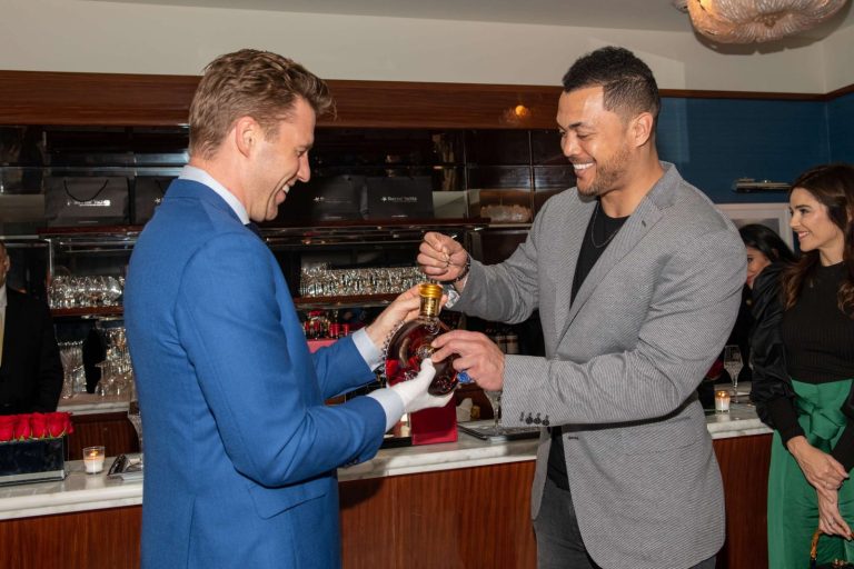 Haute Living Honors Giancarlo Stanton With Sunreef Yachts, XO And LOUIS XIII At Mr. C Coconut Grove