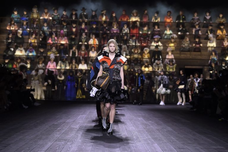 Nicolas Ghesquière Brings History To Life For Louis Vuitton FW2020 Show At The Louvre