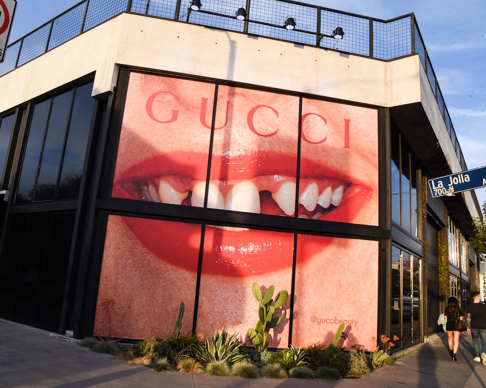 Gucci x Adidas Pop-Up Opens on Melrose