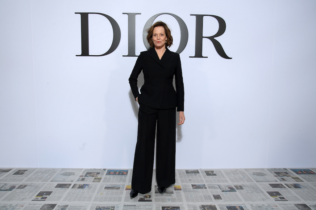 Sigourney Weaver Dior : Photocall - Paris Fashion Week Womenswear Fall/Winter 2020/2021