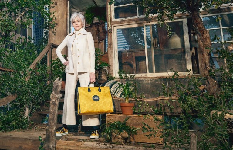 Gucci Debuts Off The Grid Collection Made With Recycled & Sustainable Materials And Campaign With Jane Fo...