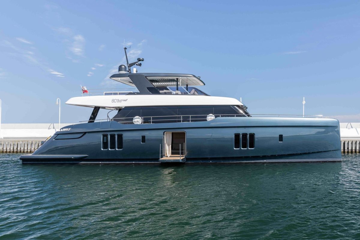 Tennis Icon Rafael Nadal’s New Custom 80 Sunreef Power Yacht Arrives In Mallorca