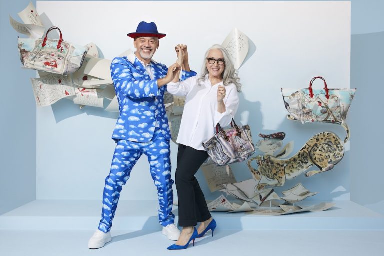 Christian Louboutin Partners With Illustrator Hélène Tran For New CABARAPARIS Tote