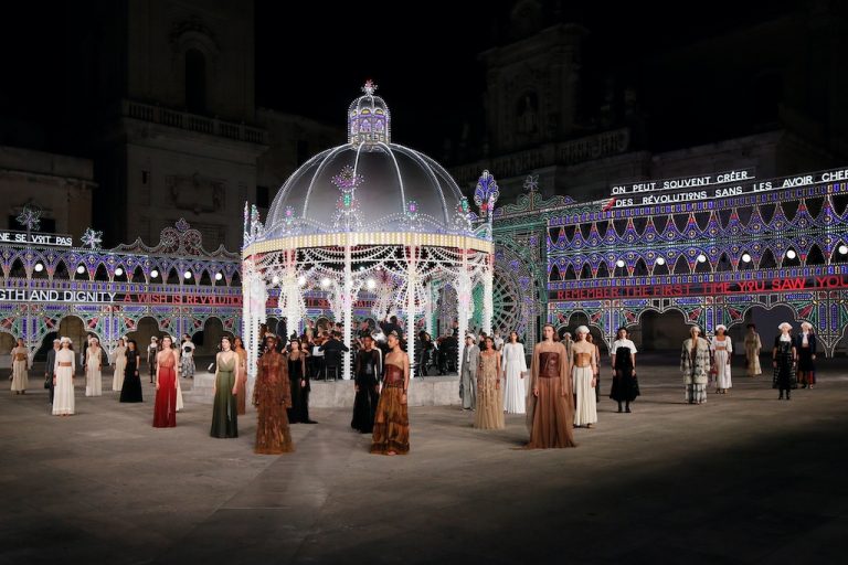 Maria Grazia Chiuri Stuns With Livestream Of Dior 2021 Cruise, Paying Homage To Puglia’s Savoir-Faire