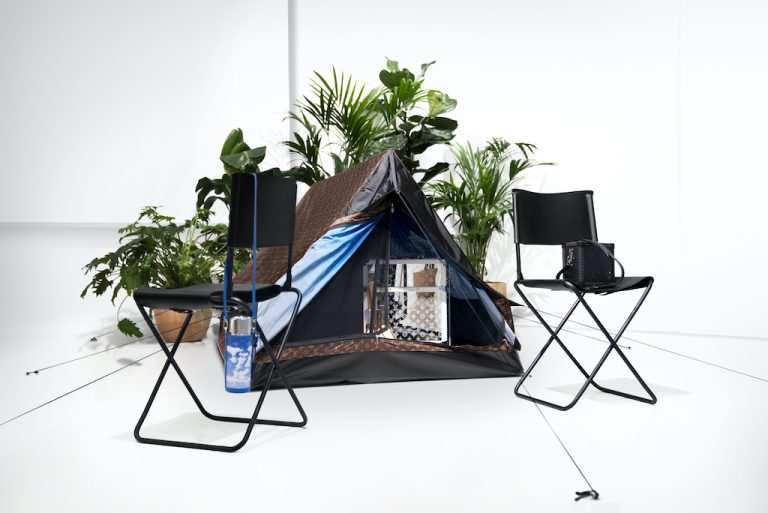 Go Glamping With The Louis Vuitton Tent & Backpack Trunk, Even If Its In Your Backyard