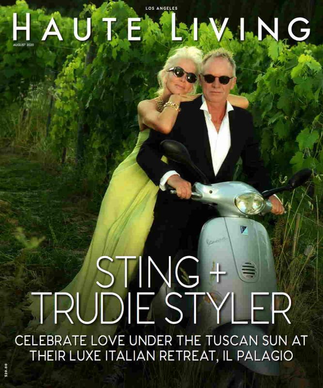 Sting + Trudie Styler