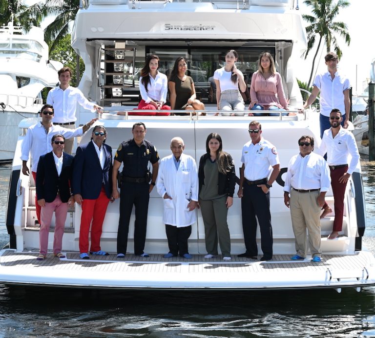 Florida Yachts International Shows Appreciation For First Responders