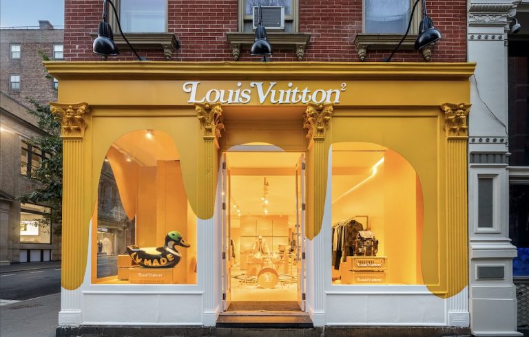 Temporary Soho NYC Store Opens, Featuring Louis Vuitton LV² Collaborative Collection With Virgil Abloh & ...