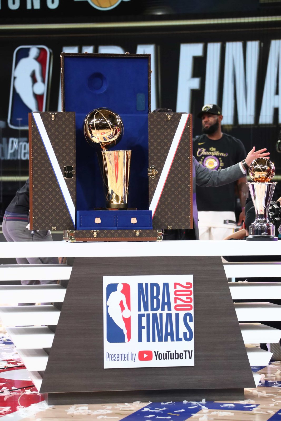 Louis Vuitton Is Now the NBA's Official Trophy Case Maker – Robb