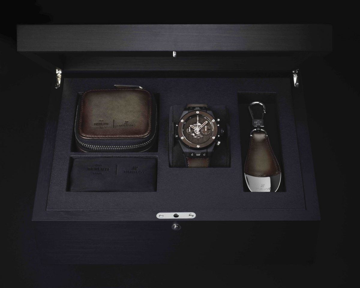 Hublot + Berluti Present The Big Bang Unico Berluti Cold Brown