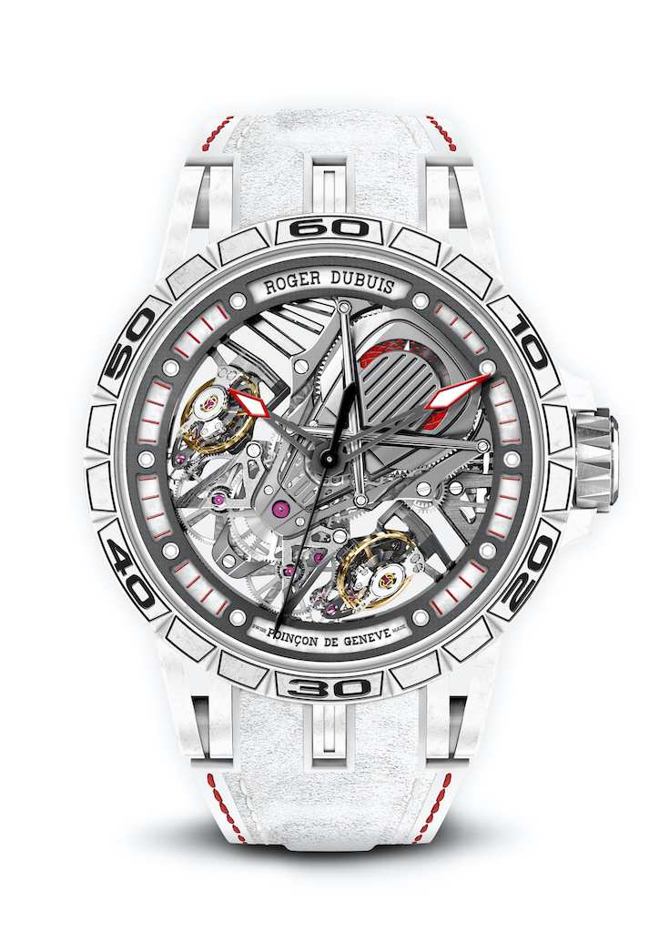 ition, approx. $25,000 ( available at Mayors); 2. Roger Dubuis White Excalibur Aventador S, $222,500