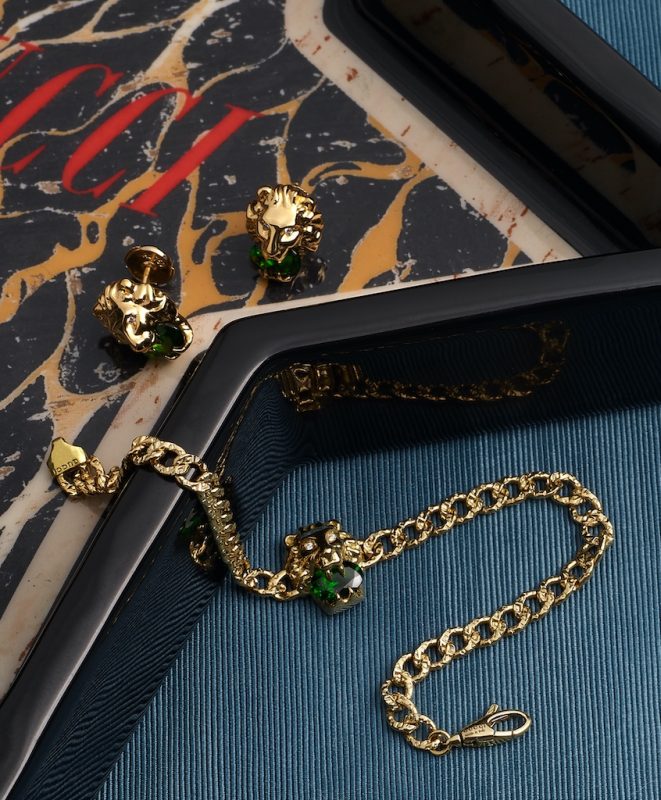 Haute Living's Exclusive Editorial With Gucci Lion Head Jewelry