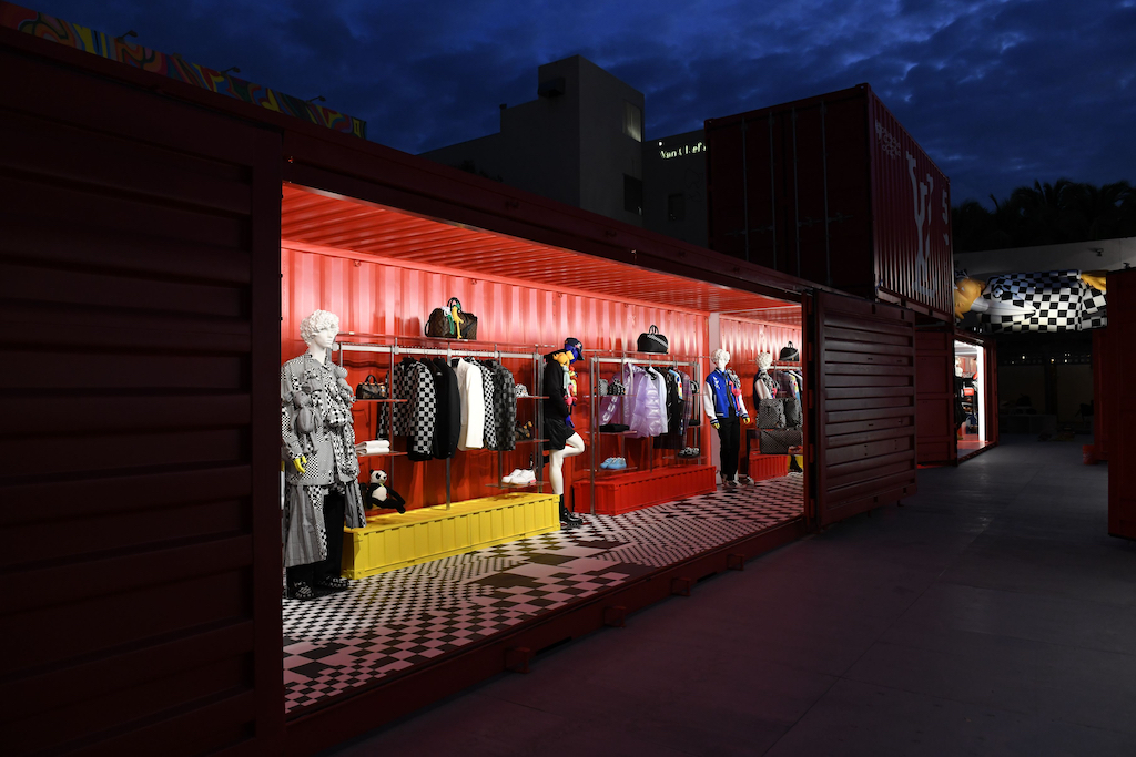 Louis Vuitton Men SS21 Makes US Debut At Miami Design District