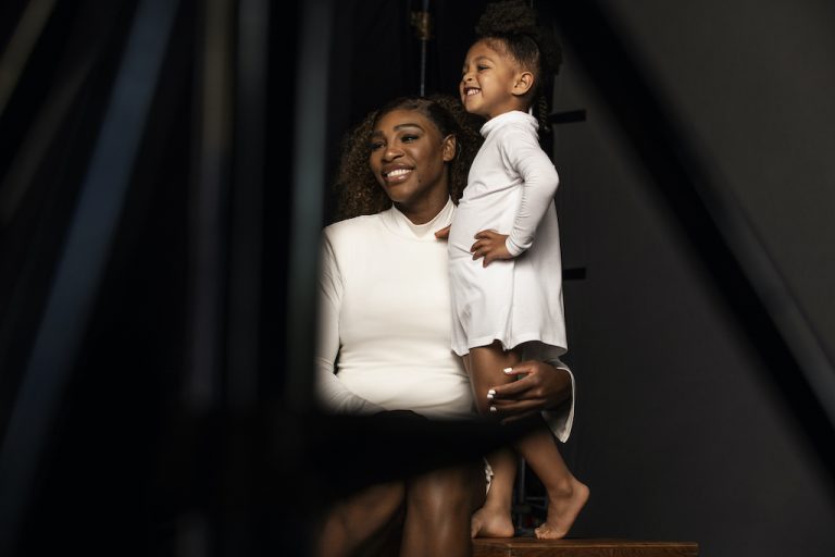 Check Out BTS Images Of Serena Williams & Daughter Olympia From Stuart Weitzman Spring 2021 Shoot