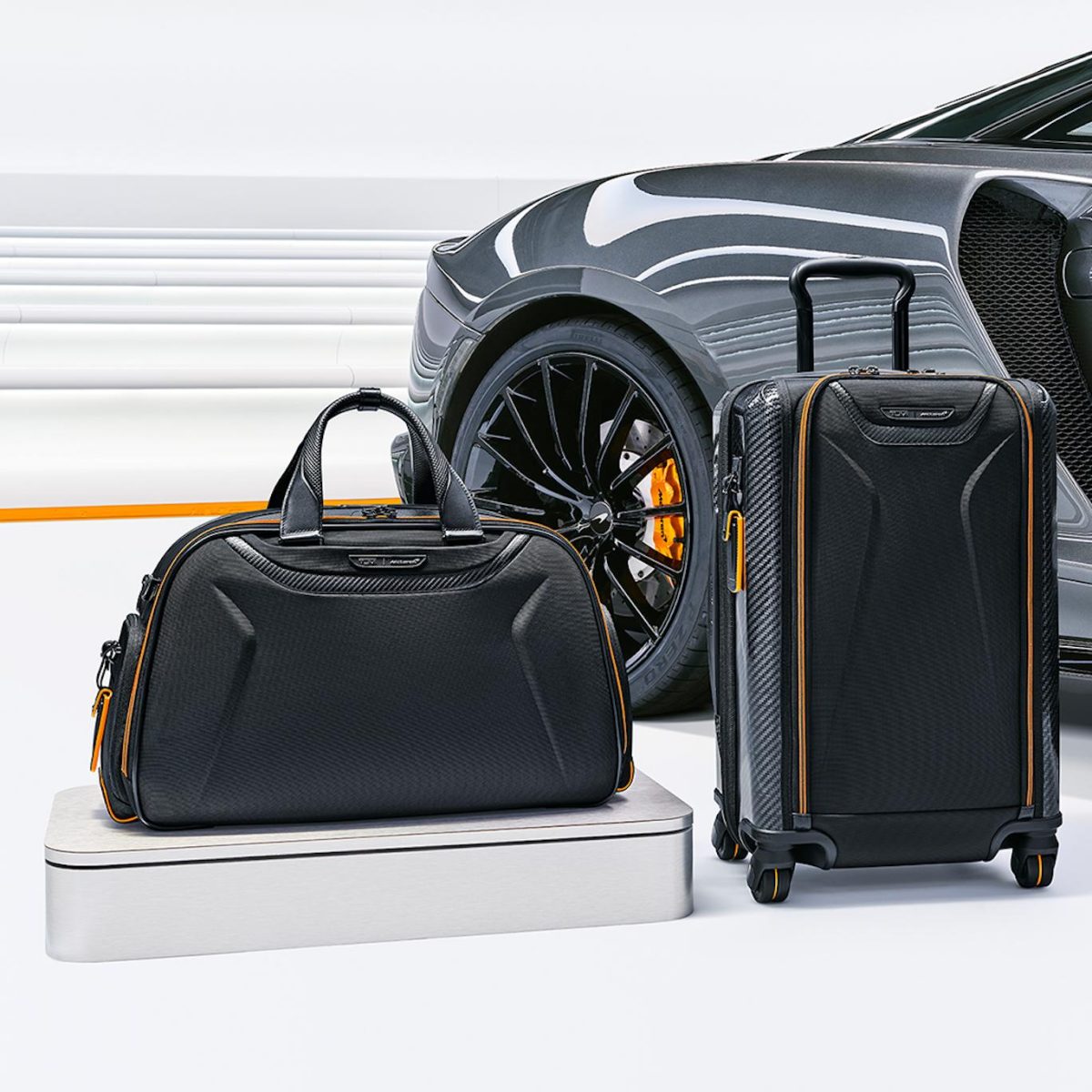 The McLaren x TUMI Collab Is A Sleek New Favorite Of The Jet Set