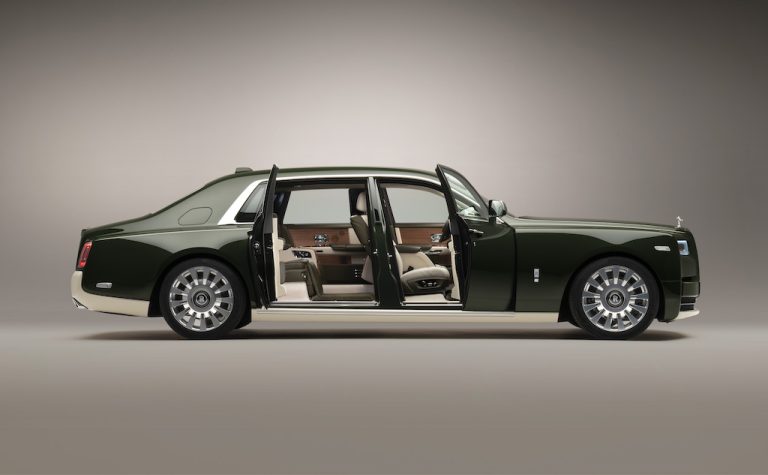 Rolls-Royce Motor Cars Collaborates With Hermès On Creating A Bespoke Phantom Oribe