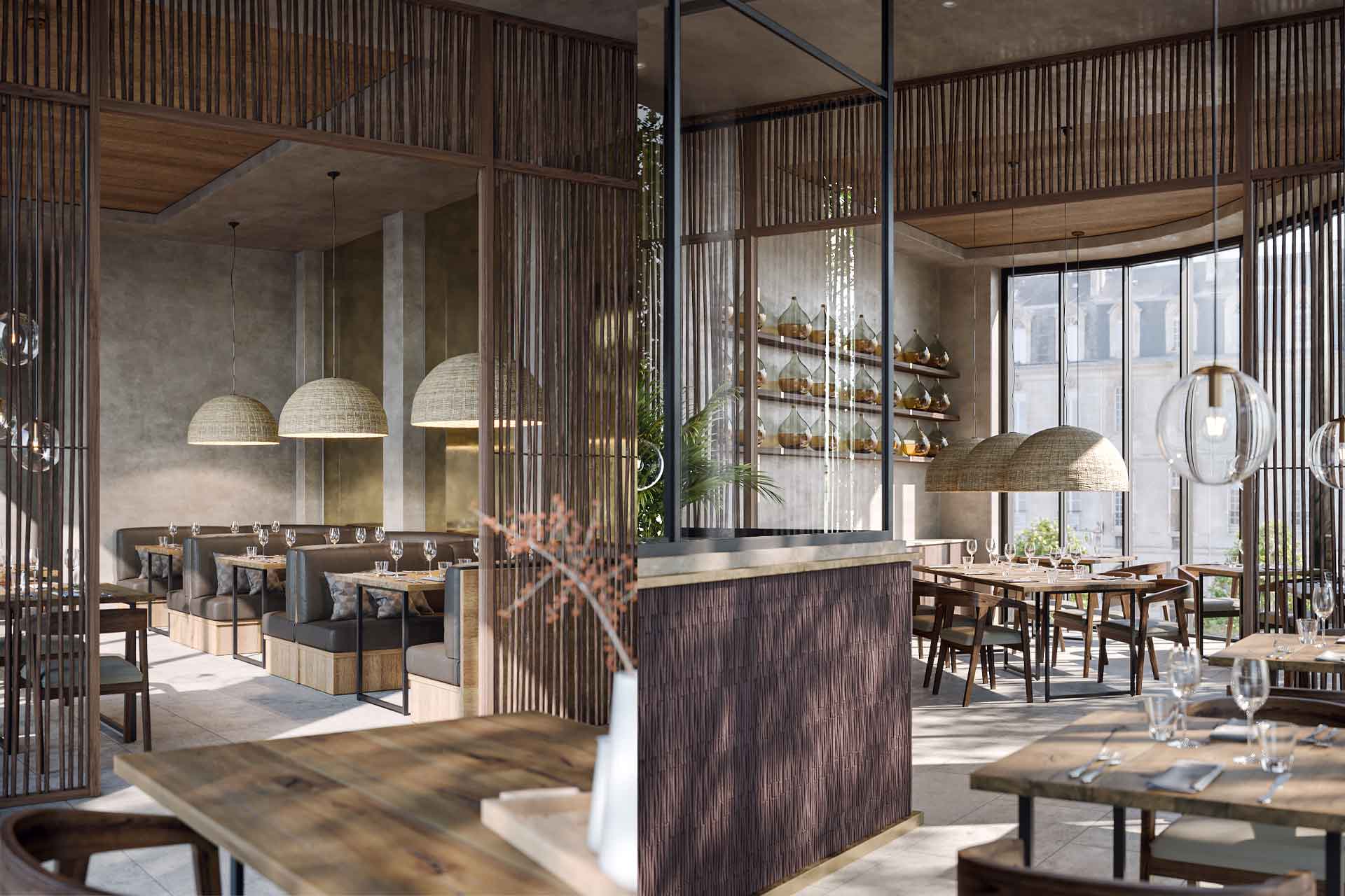 New Mediterranean and Asian Concept Restaurant Opens Doors at the SLS Lux Brickell