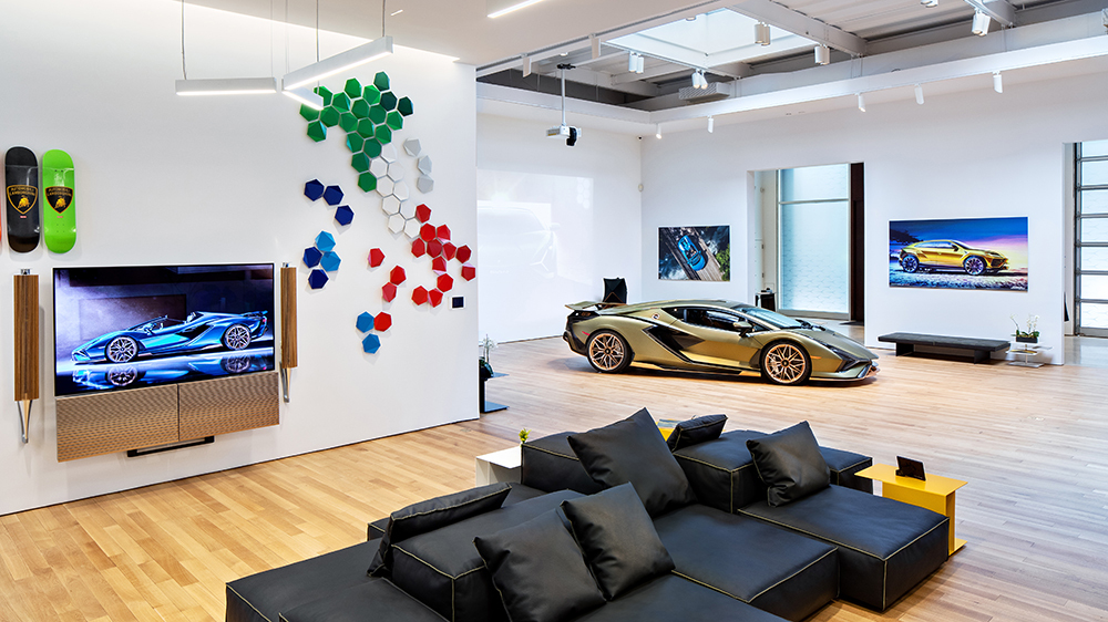 Lamborghini Opens a New VIP Lounge and Flagship in New York