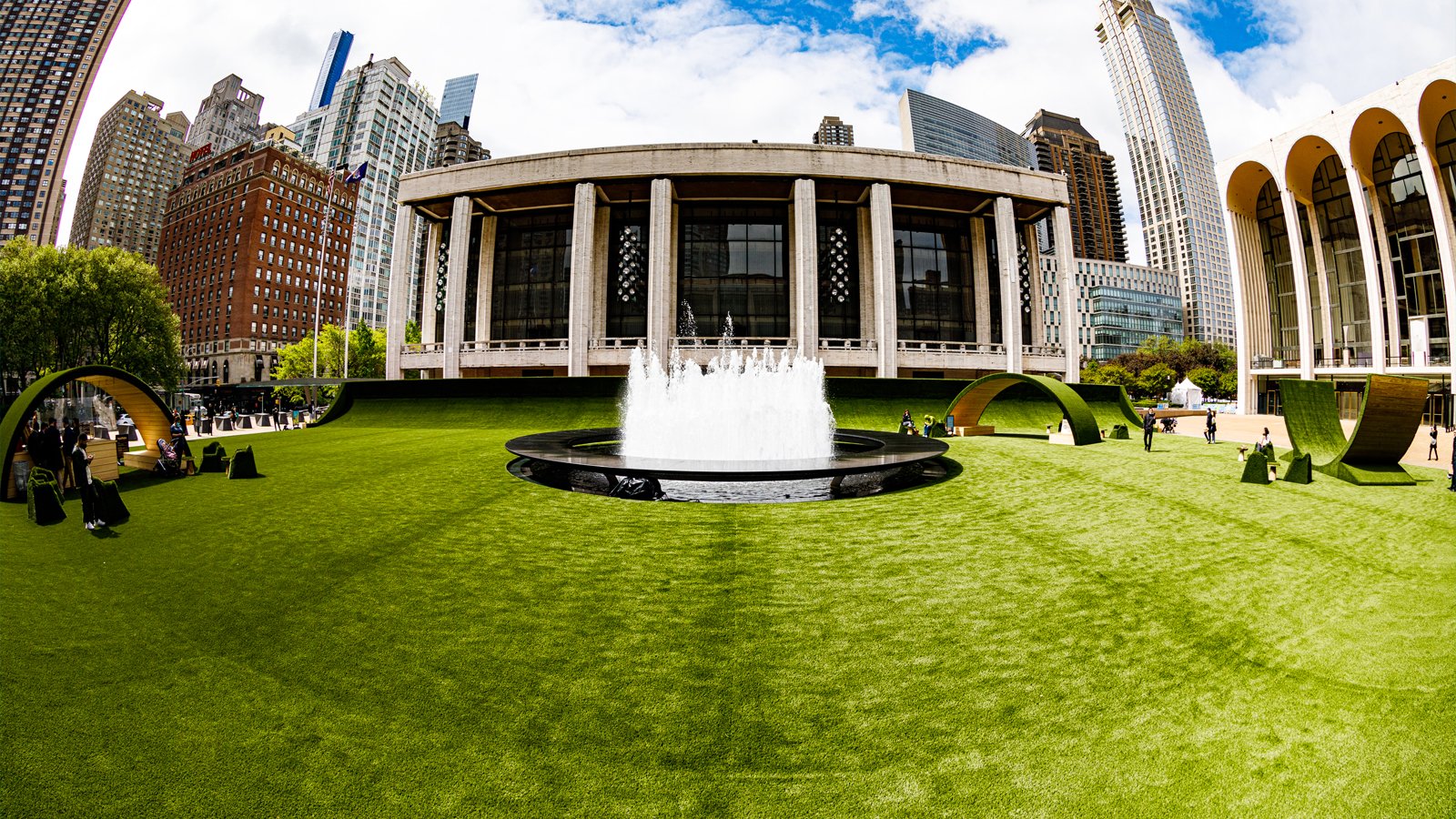 New York City’s Lincoln Center Sprouts Up Its Plaza