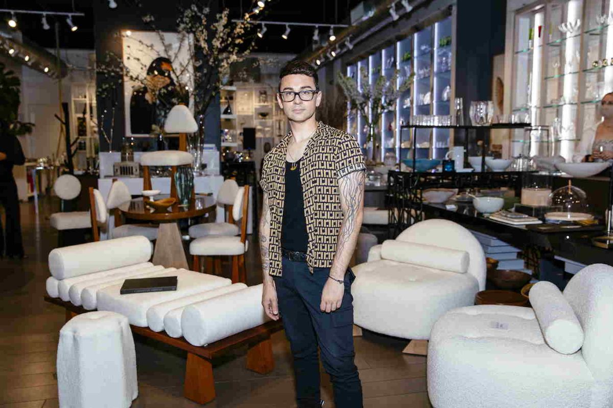 Christian Siriano Gets Candid About His First — Very Fashionable — Furniture Collection