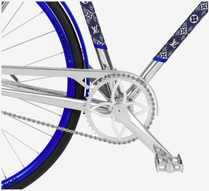 Louis Vuitton Enlists Maison TAMBOITE For a Monogram-Embossed Bike  Collection