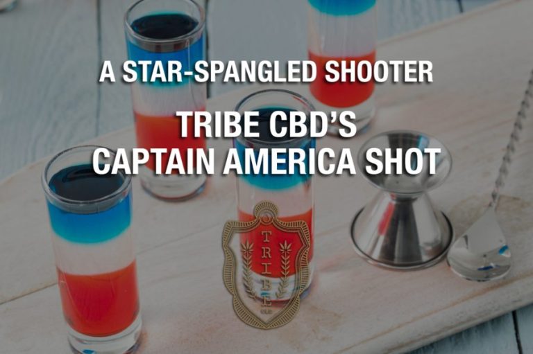 A Star-Spangled Shooter — Tribe CBD’s Captain America Shot