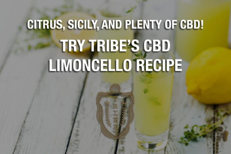Citrus, Sicily, And Plenty Of CBD! — Try Tribe’s CBD Limoncello Recipe