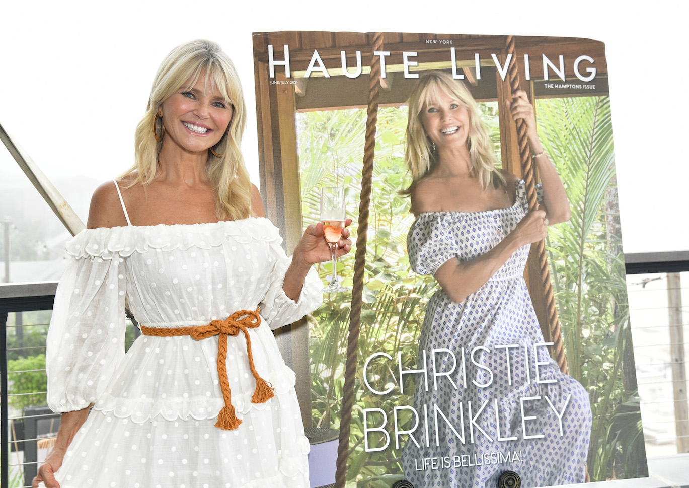 Christie Brinkley Celebrates With Haute Living In The Hamptons