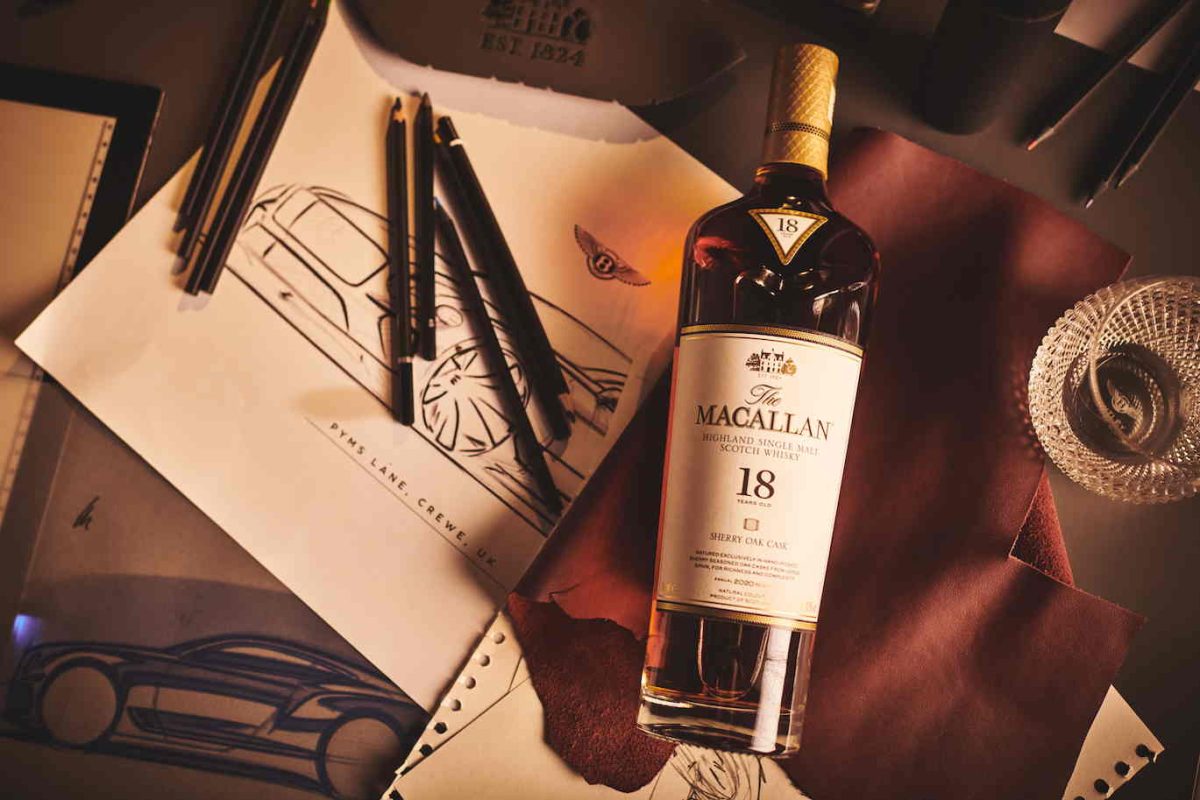 The Ultimate Pairing: Macallan, With A Bentley Back