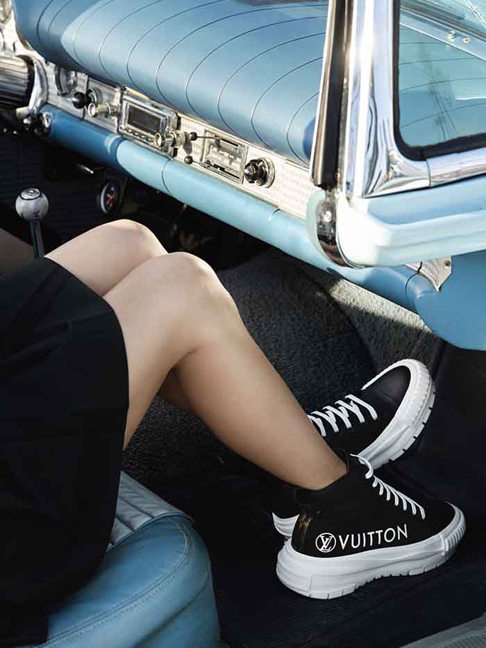 Social Media Superstar Emma Chamberlain Showcases Louis Vuitton's Latest  Shoe Collection