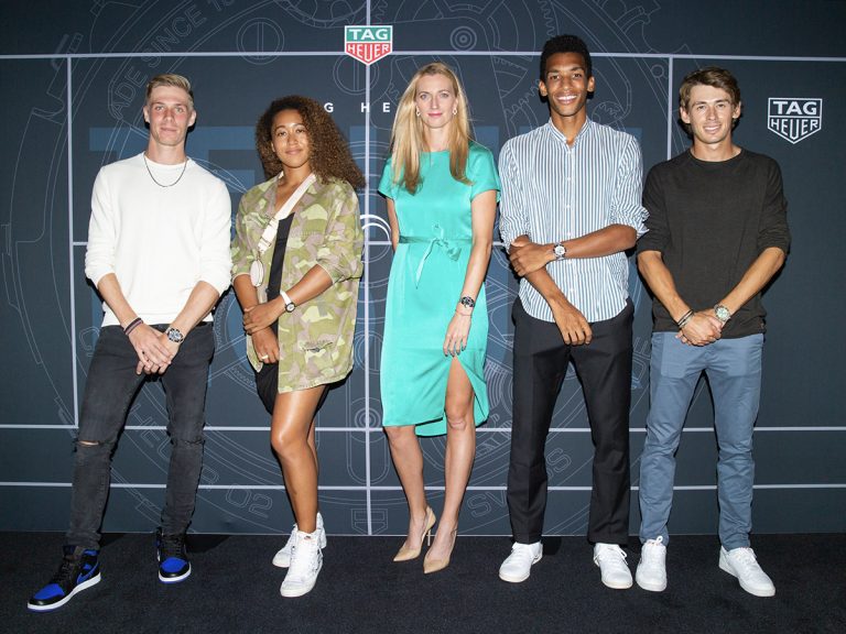 TAG Heuer Kicks Off The US Open With An Evening Honoring Naomi Osaka & Its Family Of Tennis Ambassadors