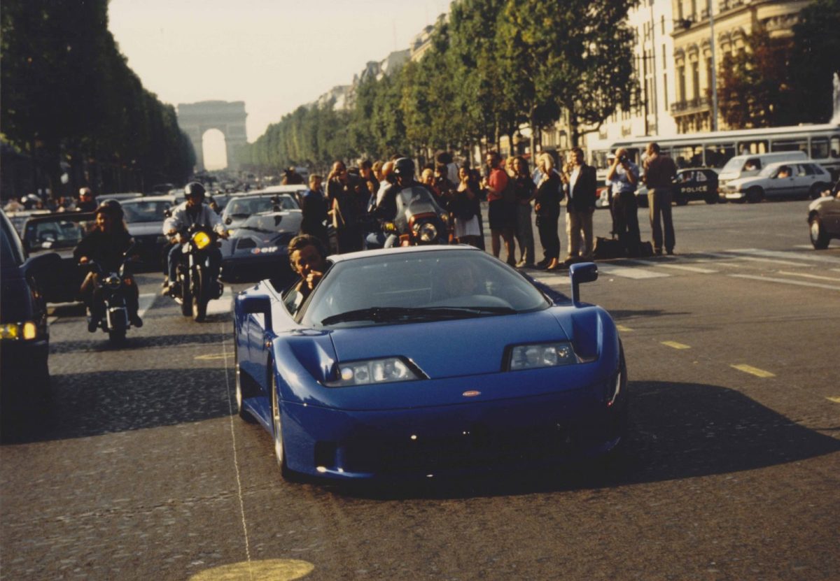 The First Super Sports Car Of The Modern Era, The Bugatti EB 110, Completes 30 Years Of History at Braman Miami