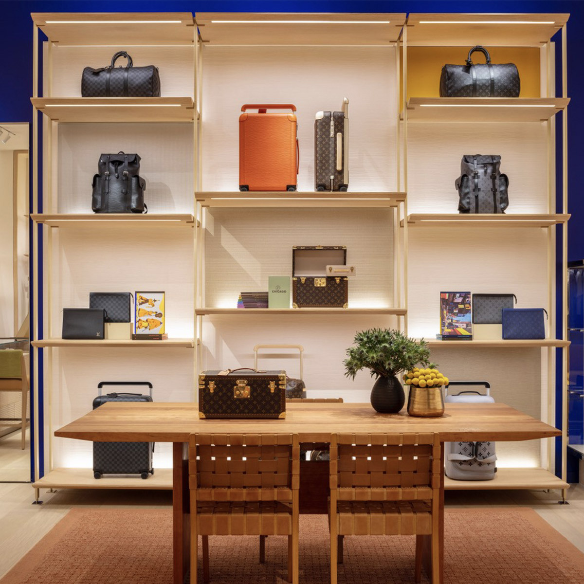 Louis Vuitton’s Newly Renovated Store in Chicago