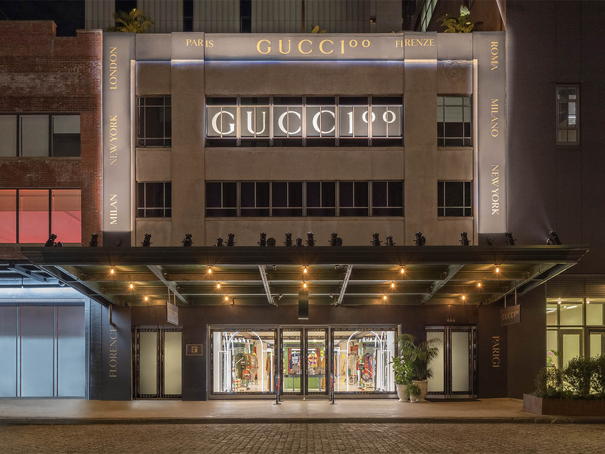 Inside The New Gucci Boutique In Manhattan's Meatpacking District