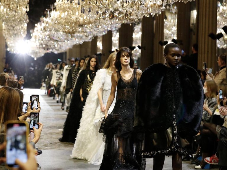 Le Grand Ball Of Time: Inside Louis Vuitton’s Women’s Spring-Summer 2022 Show In Paris