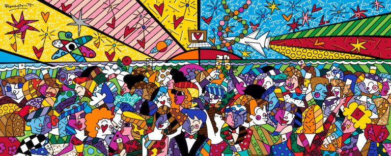 Romero Britto and DJ White Shadow Collaborate On Limited Edition NFT Art Collection