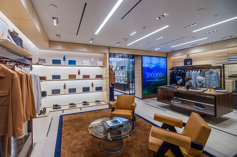 ZEGNA Opens New Temporary Store in East Hampton, Setting a New