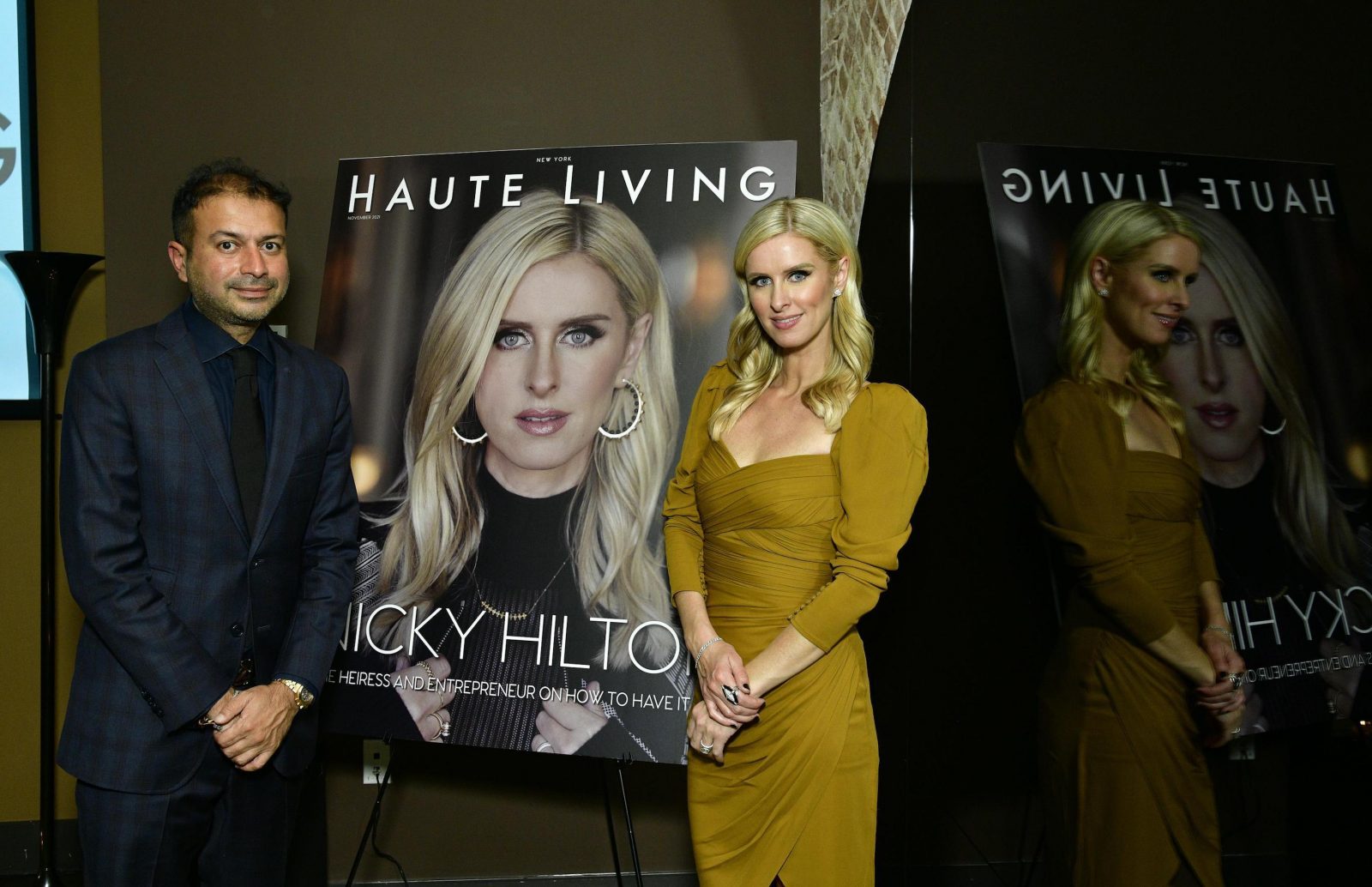 Nicky Hilton Celebrates Haute Living Cover Launch At Zero Bond