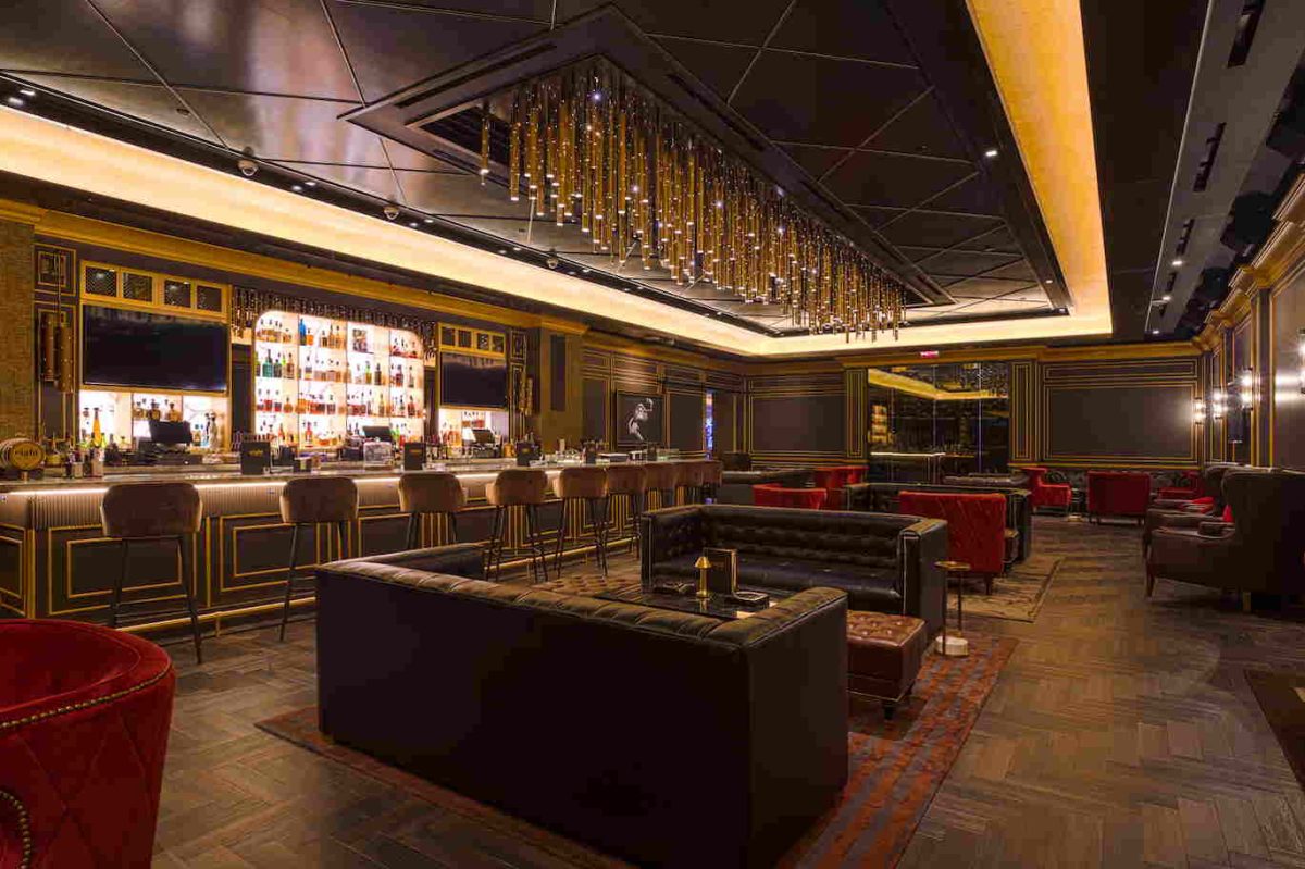 Inside Eight, Las Vegas’ Hot New Cigar Lounge — Where The World’s Top Athletes Have VIP Lockers