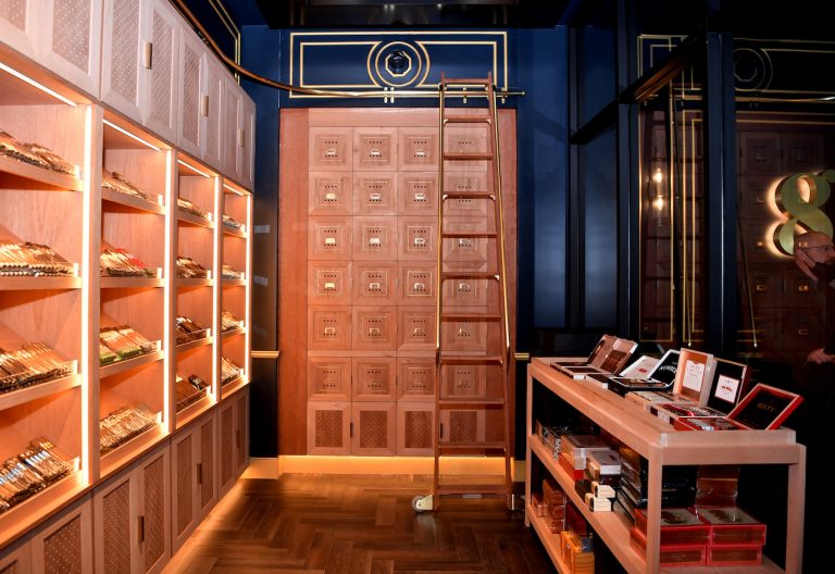 Inside Las Vegas' New Eight Cigar Lounge At Resorts World