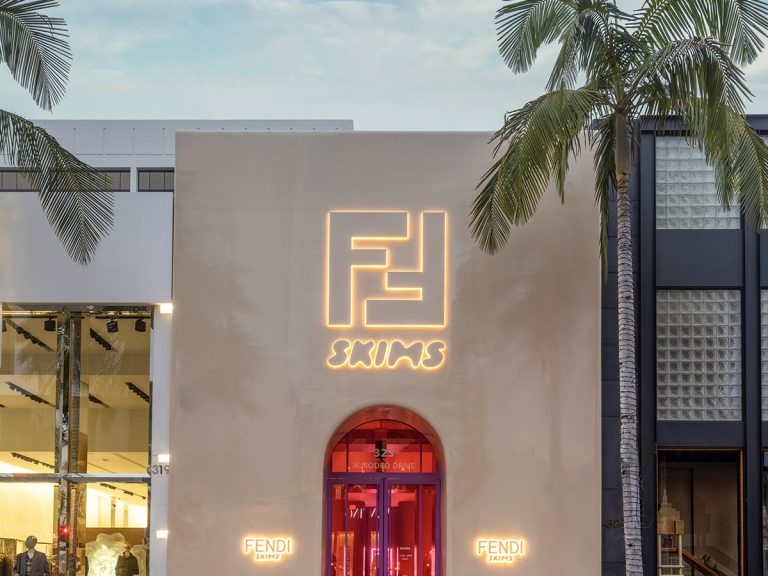 FENDI x SKIMS: The Collaboration Of The Year Opens A Special Pop-Up Boutique On Rodeo Drive