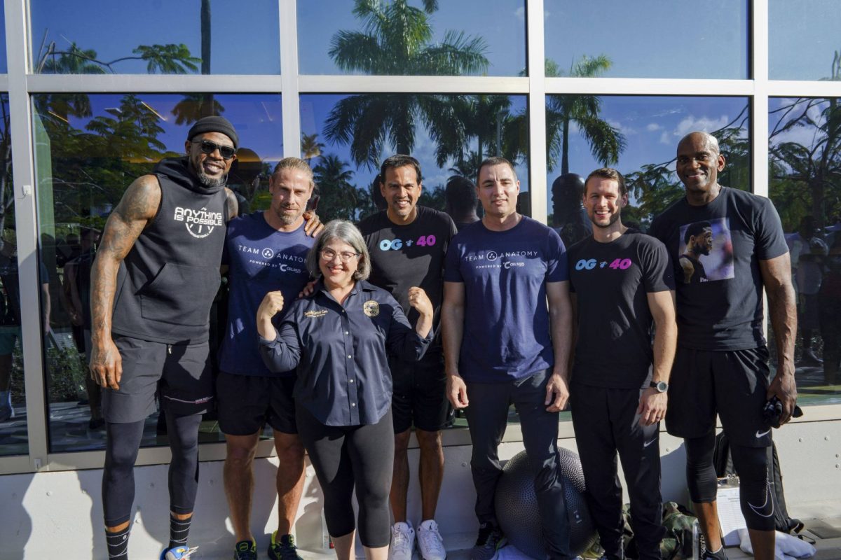 Udonis Haslem, Anatomy, Coach Erik Spoelstra, Mayor Daniella Levine Cava And More Do Push-ups For A Good Cause