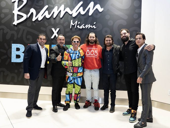 Braman Miami Celebrates Romero Britto X Bentley With Haute Living
