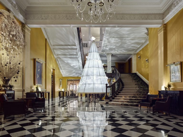 A British Holiday Sight To Behold: Claridge’s Dior Christmas Tree
