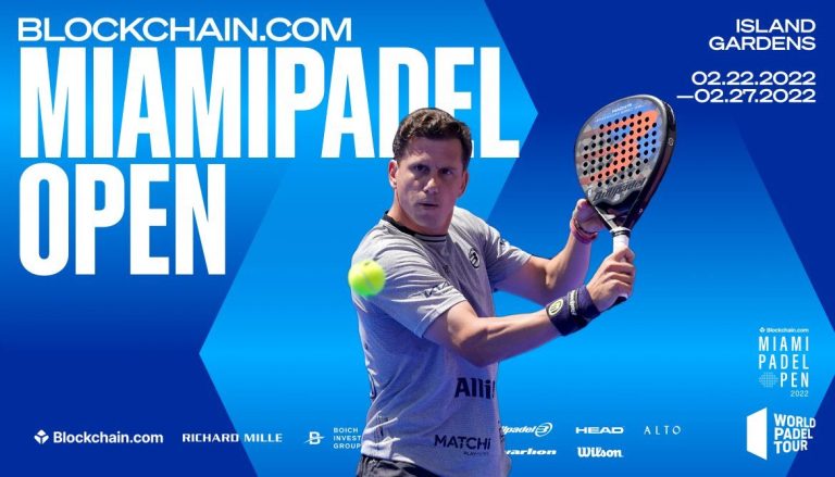 Blockchain.com Miami Padel Open Announces February Lifestyle Event