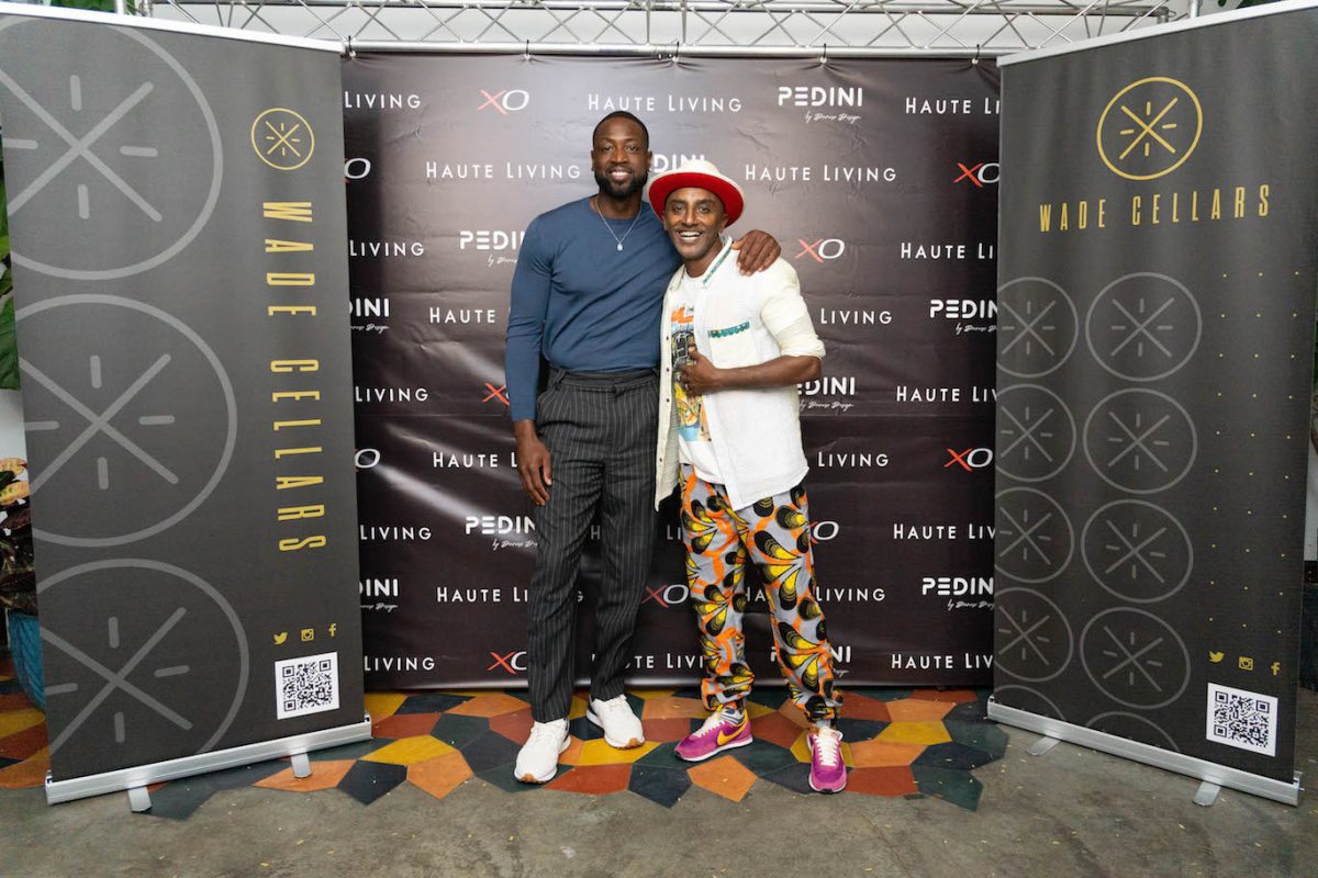 Haute Wine Society Sips And Socializes With Dwyane Wade During SOBEWFF