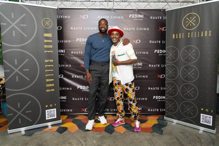 Haute Wine Society Sips And Socializes With Dwyane Wade During SOBEWFF
