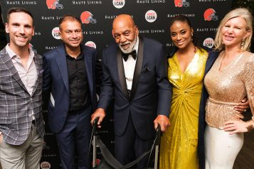 Haute Living Kicked Off Super Bowl LVI Weekend Celebrating NFL Icon Jim Brown